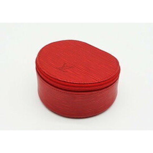 Louis Vuitton Jewelry Case Epi Leather Red - Picture 1 of 3